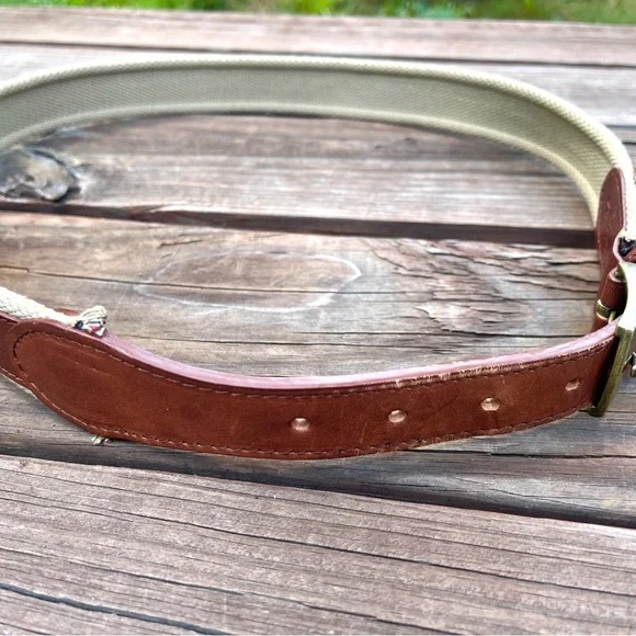 Guy Harvey Brown and Tan Belt - Picture 2 of 6